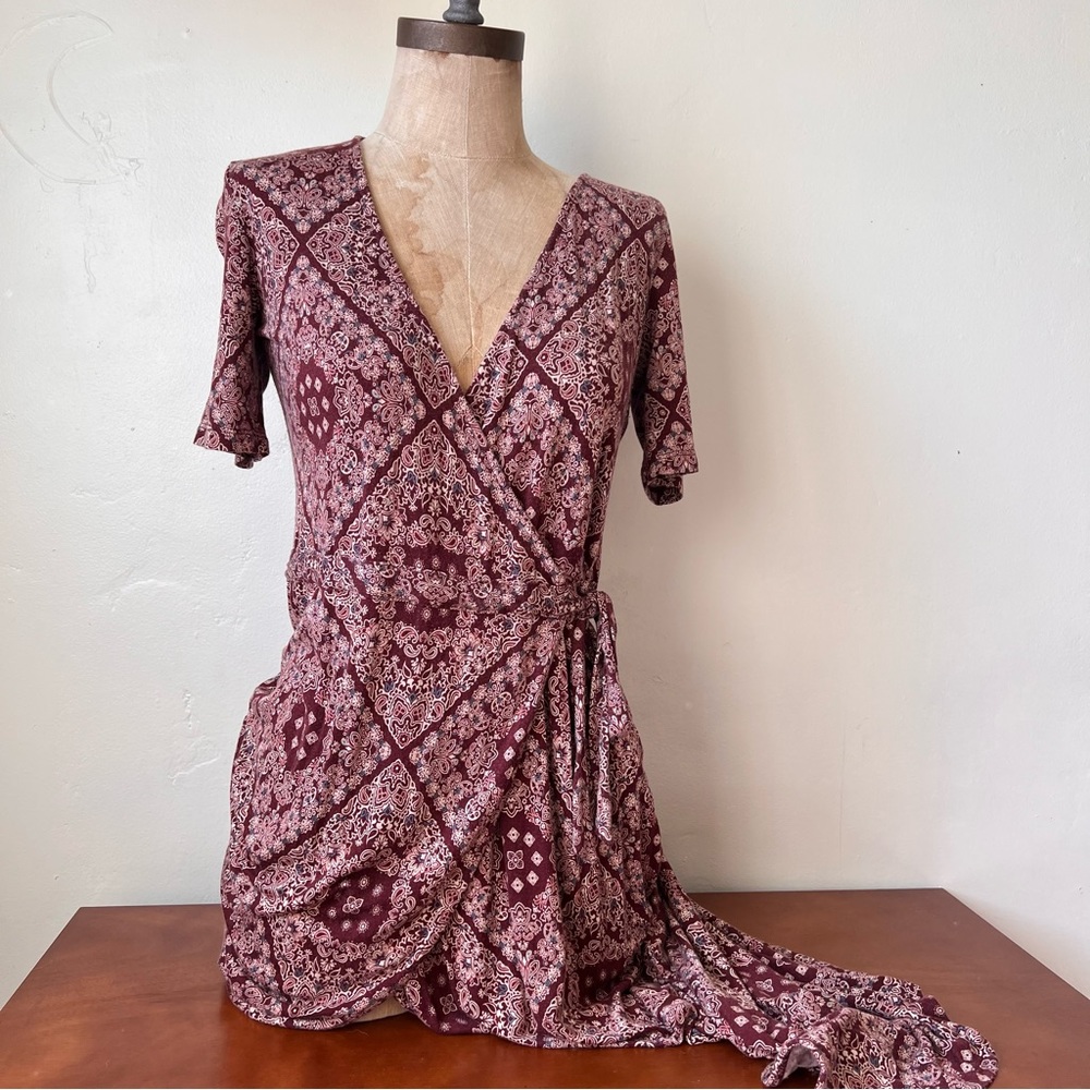 Surplice maxi dress 🍇